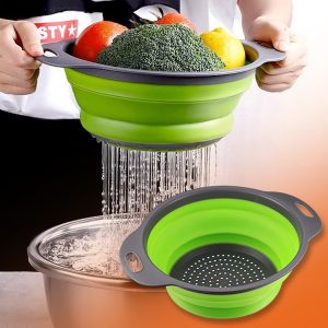 Strecurători pliabile din silicon (2 buc) | FOLDRAIN