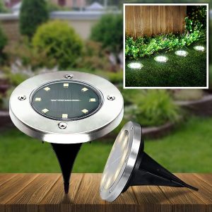 Lămpi solare pentru sol pentru exterior (3 buc.) | LUMIGARD