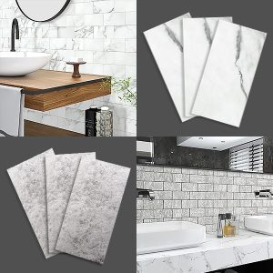 Plăci autoadezive 3D (10 bucăți) | INSTATILE