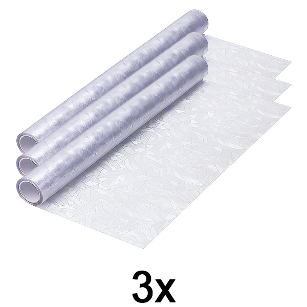 3x Folie decorativă și de protecție a intimității pentru geamuri | PRISMWRAP