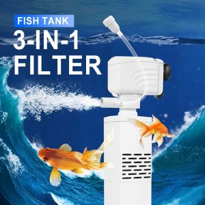 Filtru silențios 3 în 1 pentru acvariu  | FILTPRO