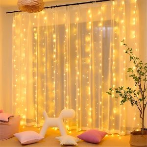 Instalație luminoasă LED tip perdea de Crăciun - | CURLIGHT